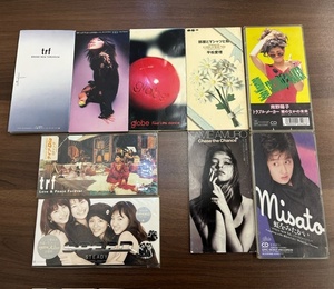 TRF SPEED 安室奈美恵 他 8cm CD シングル 9枚セット おまとめ SPEEDステッカー付き 個人保管品
