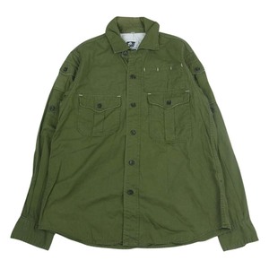 Engineered Garments エンジニアードガーメンツ ミリタリー シャツ カーキ系 S【中古】