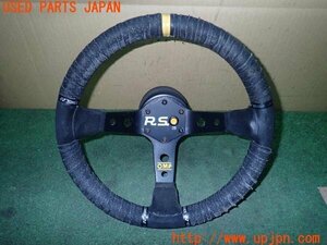 3UPJ=20040617]ルノー メガーヌR.S.(DZF4R)OMP ステアリング ボス・スペーサー付き 直径330mm 中古