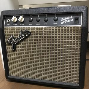 Fender Sidekick 10 改造　真空管アンプ　fender champ系　自作ギターアンプ