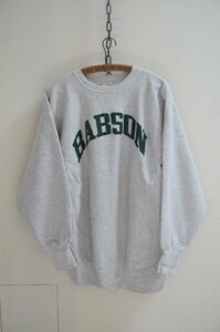 θ CHAMPION チャンピオン リバースウィーブ プリントスウェット BABSON / MADE IN USA / ヴィンテージ