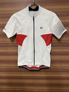 GE793 パールイズミ PEARL iZUMi 半袖 サイクルジャージ 白 M ※汚れあり