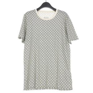 メゾンマルジェラ Maison Margiela 19SS 幾何学 半袖 Tシャツ カットソー M グリーン/ブルー 緑/青 S30GC0652 国内正規 メンズ