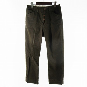 バズリクソンズ BUZZ RICKSON’S PRE.WAR TIME WOOL TROUSERS トラウザーズ パンツ BR41759 ウール オリーブ W32 ボトムス メンズ