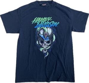 希少 ウルフズヘッド 幹田さん着用　3D EMBLEM Tシャツ HARLEY-DAVIDSON ビンテージ　古着　