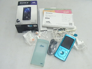 #63409【中古現状品】SONY ウォークマン NW-S764 ブルー ソニー デジタルMP3オーディオプレーヤー WALKMAN 充電器なし 通電動作未確認