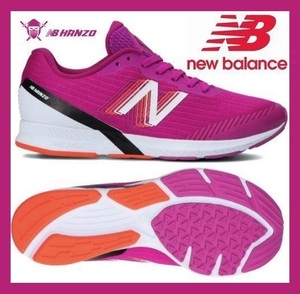 24.0cm★定価12100円★ニューバランス NB HANZO T W P3 ハンゾー レディース ランニングシューズ ピンク スニーカー トレーニング WHANZTP3