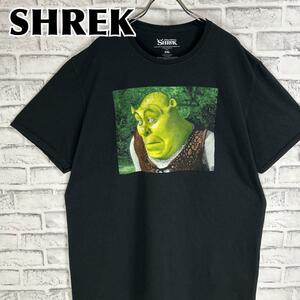 SHREK シュレック ムービー キャラ ドリームワークス Tシャツ 半袖 輸入品 春服 夏服 海外古着 アニメ ムービー 映画 洋画 シネマ