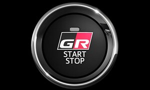 TOYOTA/トヨタ純正【GR/ガズーレーシング】プッシュスタートスイッチ【マークX／GRX130/GRX133】【GRスポーツ用】H29.09~