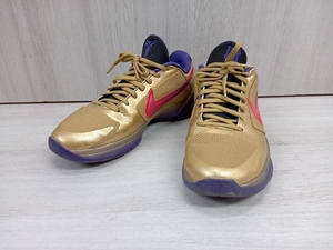 Nike Kobe 5 Protro UNDEFEATED Hall Of Fame DA6809-700 スニーカー 表記サイズ US9 ゴールド 店舗受取可