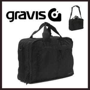 ●○新品 未使用 Gravis 3Way Backpack 定番バックパック 黒（グラビス）○●