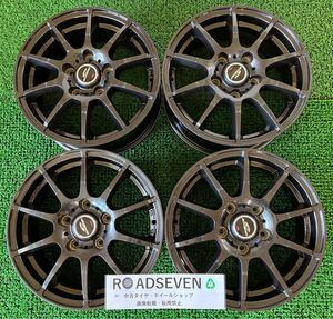 ★SCHNEDER シュナイダー A-TECH 15インチ 15×6J +45 PCD114.3 5H ハブ:約73mm 4本Set アルミホイール 中古 ★送料無料