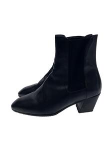 STUART WEITZMAN◆スチュワートワイツマン/サイドゴアブーツ/38.5/ブラック/レザー/90567