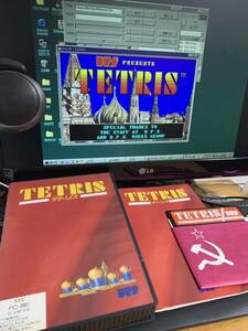 **値引き**大特価 PC-9801 VM 5インチFD Tetris テトリス　動作品　Windowsで動作可能！