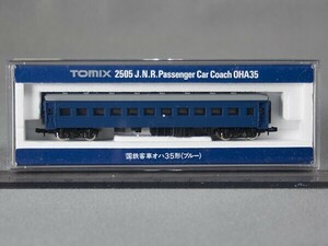 ”Tomix 2505 国鉄客車 オハ35形（ブルー） /　Nゲージ　トミーテック トミックス　