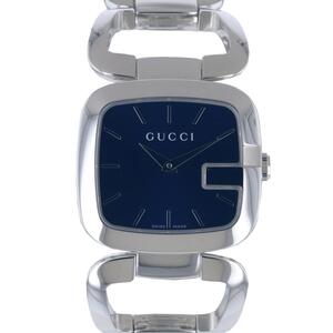 GUCCI グッチ 時計 クオーツ/レディース 125.4 Blue SS Gグッチ ブレスレット レディースクォーツ時計