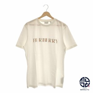 BURBERRY Burberry バーバリー ブランドロゴ ロゴ入り バーバリーチェック Tシャツ 半袖 メンズ Lサイズ アパレル