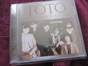 輸入美品TOTO/TOKYO BROADCAST 1980 ライヴ盤