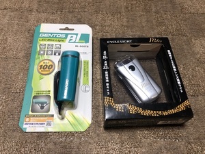 GENTOS BL LED Bike Light ライト BL-500TB 自転車 Ruler ルーラー USL-3B-2 3LEDフロントライト