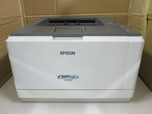 ◎中古レーザープリンタ　エプソン【EPSON LP-S310N】トナー/メンテナンスユニットなし◎2408211