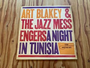 US オリジナル A NIGHT IN TUNISIA ART BLAKEY AND THE JAZZ MESSENGERS BST84049 BLUE NOTE LEE MORGAN WAYNE SHORTER 良品