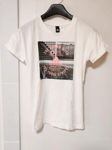 アディダス　Ｔシャツ　Ｓ　ホワイト 【KAE-4559】