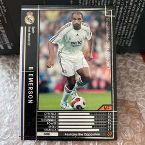 ◆WCCF 2006-2007 エメルソン EMERSON Real Madrid◆