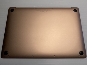 Apple MacBook Retina A1534 2017年 12インチ用 ボトムケース 美品（ゴールド） [1111]