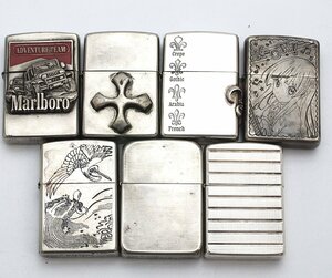 Zippo ジッポ オイルライターまとめ マルボロ けいおん 他 喫煙具 ※着火未確認◆おたからや【G-B35550】同梱-2