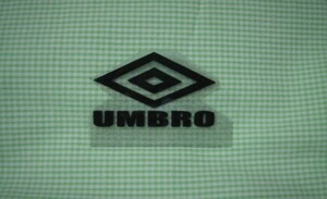 【プレミア】UMBRO ナンバー用ロゴ［ブラック］4/マンチェスターUTD