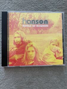 輸入盤CD hanson middle of nowhere ハンソン　ミドルオブノーウェア