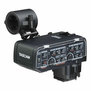 ★TASCAM タスカム CA-XLR2d-C ミラーレスカメラ対応 XLRマイクアダプター Canon Kit キヤノン キット ★新品送料込