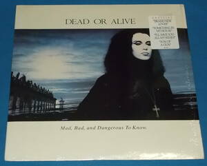 ☆LP★US盤●DEAD OR ALIVE/デッド・オア・アライヴ「Mad, Bad, And Dangerous To Know/ブランド・ニュー・ラヴァー」シュリンク付/80s!●