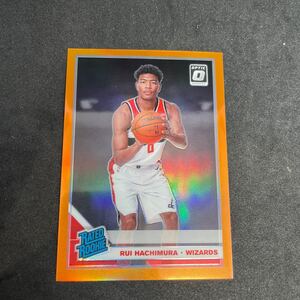 2019-20 Panini Donruss optic Rui Hachimura RC オレンジ 150/199 ルーキー #188 八村塁