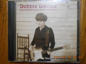 ほぼ未使用1999年作 Debbie Davies TALES FROM THE AUSTIN MOTEL SRV Double Troubleリズムセクション デビー デイヴィーズ