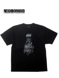 新品 ネイバーフッド NEIGHBORHOOD SHIFTERS Tシャツ 鹿 プリント ブラック 黒 S 送料250円