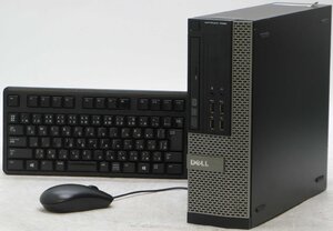 DELL Optiplex 7020-4790SF ■ i7-4790/DVDROM/DisplayPort/省スペース/Windows10 デスクトップ