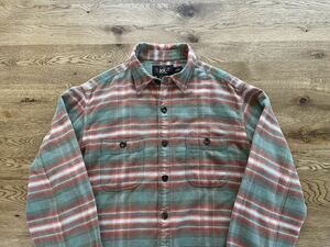 RRL ダブルアールエル FLANNEL SHIRTS L/S フランネル シャツ ネルシャツ Sサイズ チェック 長袖シャツ ヴィンテージ