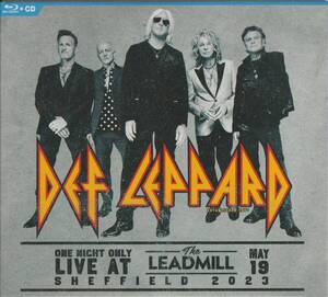 DEF LEPPARD　デフ・レパード　　最新作　ONE NIGHT ONLY LIVE AT THE LEADMILL SHEFFIELD MAY 19, 2023　　輸入盤 Blu-ray+CD