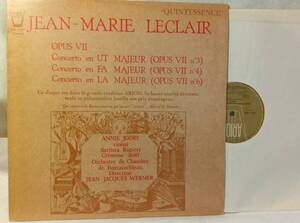 ♪ 仏ARION / ARN31907 ♪ LECLAIR Op.7(No.3,No.4,No.6) JODRY ルクレール ジョドリ(Vn) Battista Rugieri Cremone 1690 ロジェリ