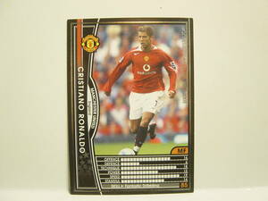 WCCF 2004-2005 黒 クリスティアーノ・ロナウド　Cristiano Ronaldo No.7 Manchester United 04-05 panini　D