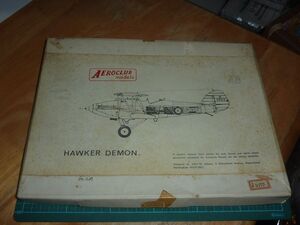 1/48　ホーカー デーモン　エアロクラブ AEROCLUB　バキュームフォームキット　HAWKER DEMON