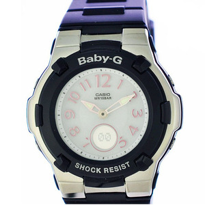 カシオ レディース腕時計 BABY-G BGA-1100-2BJF CASIO 文字盤白　タフソーラー　SS×樹脂　