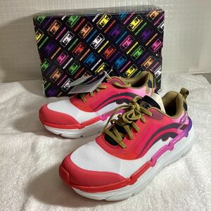 ★『KANSAI YAMAMOTOコラボレーション』限定SKECHERS レディーススニーカー《MAX CUSHIONING PREMIER‐KY 128144》【ホワイト／コンビ】A★