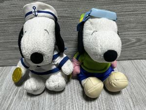 スヌーピー ぬいぐるみ 約18cm マクドナルド　スキー　セーラー　2000年　PEANUTS 50周年