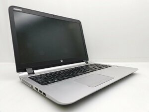 【1円スタート】hp ProBook 450 G3 N8K03AV Core i3 6100U 2.3Ghz 4GB 15.6インチ OSなし BIOSロックあり