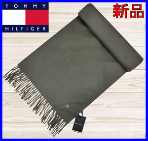 【国内正規品】72%OFF◆TOMMYHILFIGERトミーヒルフィガー◆定価：23,100円◆暖かカシミヤ100%◆マフラーストール◆グレー