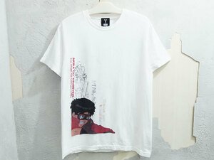 大友克洋 全集 AKIRA セル画展 Tシャツ アキラ M WHITE F