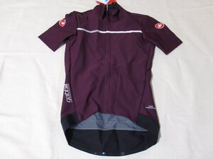 Castelli GABBA3 半袖レインジャージ　 防風・万能　　Mサイズ　091ダークワインレッド　2020-2021モデル