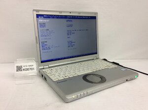 ジャンク/ Panasonic CF-SZ6RDYVS Intel Core i5-7300U メモリ8.19GB ストレージ無し 【K00701】